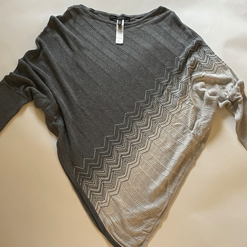 Poncho sweater top